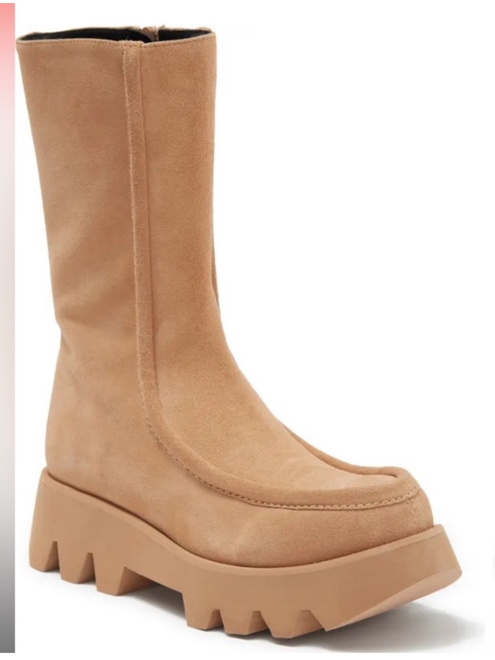 Paloma Barcelona Ivet Lug Boots suede size 38 like new fall vibes